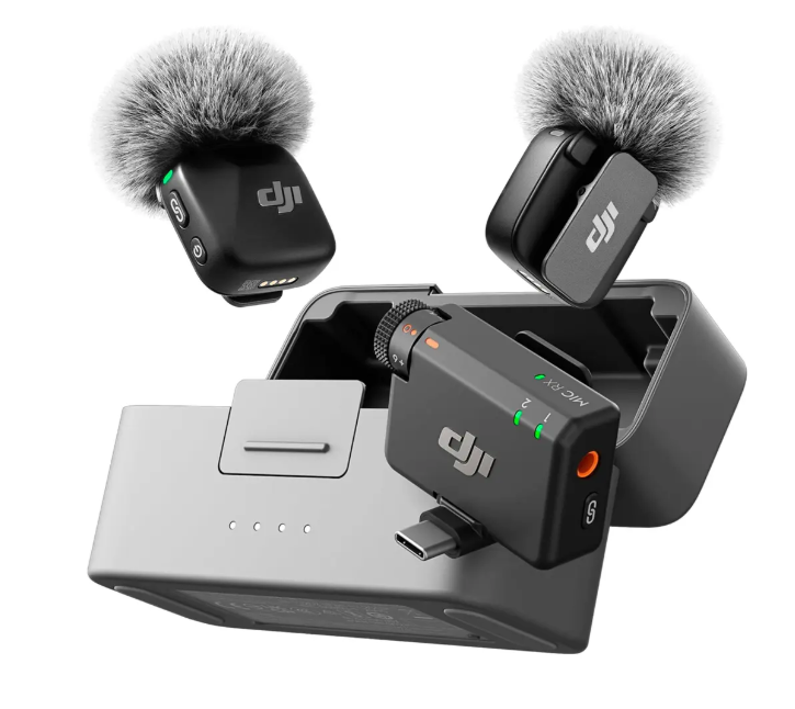 DJI Mic Mini (2 TX + 1 RX + estuche de carga)