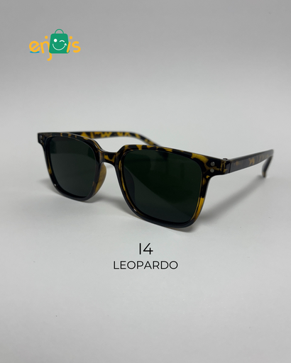 [I4-Leopardo-Ne-U] Lentes de sol I4
